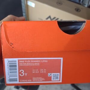 Nike Flex Runner 2 in Pink Foam and White